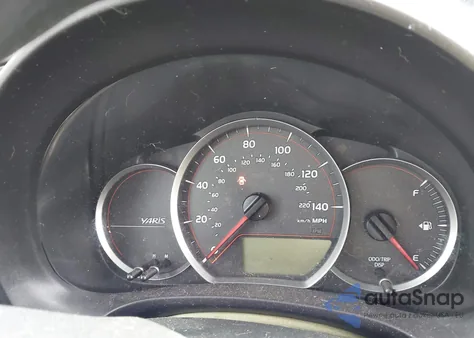 2012 Toyota Yaris Le z USA, uszkodzony, nr VIN JTDKTUD37CD537716